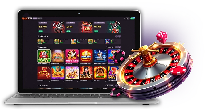 RockySpin Casino Australia Desktop RockySpin Casino Australia Desktop